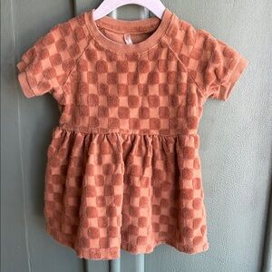 Rylee + Cru brown Terry Cloth dress